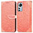 Funda de Cuero Cartera con Soporte Patron de Moda Carcasa L02 para Xiaomi Mi 12 Lite 5G Naranja