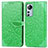 Funda de Cuero Cartera con Soporte Patron de Moda Carcasa L02 para Xiaomi Mi 12 Lite 5G Verde