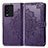 Funda de Cuero Cartera con Soporte Patron de Moda Carcasa para Vivo iQOO 10 5G Morado