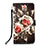 Funda de Cuero Cartera con Soporte Patron de Moda Carcasa Y02B para Xiaomi Redmi Note 11E Pro 5G Rojo