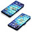Funda de Cuero Cartera con Soporte Patron de Moda Carcasa Y03B para Samsung Galaxy A40 Azul Cielo