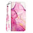 Funda de Cuero Cartera con Soporte Patron de Moda Carcasa Y05B para Samsung Galaxy M33 5G Rosa Roja