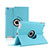 Funda de Cuero Giratoria con Soporte para Apple iPad 2 Azul Cielo