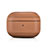 Funda de Cuero para AirPods Pro Carcasa de Carga para Apple AirPods Pro Marron