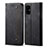 Funda de pano Cartera con Soporte B01S para Samsung Galaxy A51 5G Negro