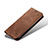 Funda de pano Cartera con Soporte B03S para Samsung Galaxy S21 5G Marron