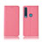 Funda de pano Cartera con Soporte Carcasa para Samsung Galaxy A9s Rosa