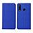 Funda de pano Cartera con Soporte H01 para Huawei P30 Lite Azul