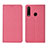 Funda de pano Cartera con Soporte H01 para Huawei P30 Lite Rosa