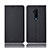 Funda de pano Cartera con Soporte H01 para OnePlus 7T Pro Negro