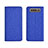 Funda de pano Cartera con Soporte H01 para Samsung Galaxy A90 4G Azul