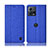 Funda de pano Cartera con Soporte H12P para Motorola Moto Edge S30 Pro 5G Azul