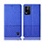 Funda de pano Cartera con Soporte H12P para Oppo K9X 5G Azul