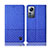 Funda de pano Cartera con Soporte H12P para Xiaomi Mi 12 Lite 5G Azul