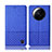 Funda de pano Cartera con Soporte H12P para Xiaomi Mi 12 Ultra 5G Azul