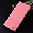 Funda de pano Cartera con Soporte H13P para Motorola Moto Edge S 5G Rosa