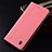 Funda de pano Cartera con Soporte H13P para Samsung Galaxy S21 5G Rosa