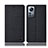 Funda de pano Cartera con Soporte H13P para Xiaomi Mi 12 Lite 5G Negro