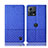 Funda de pano Cartera con Soporte H14P para Motorola Moto Edge 30 Fusion 5G Azul