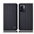 Funda de pano Cartera con Soporte H14P para OnePlus Nord N300 5G Negro
