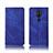 Funda de pano Cartera con Soporte para Nokia 7.1 Plus Azul
