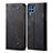 Funda de pano Cartera con Soporte para Samsung Galaxy M42 5G Negro