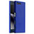 Funda Dura Plastico Rigida Carcasa Fino Arenisca para Sony Xperia X Compact Azul