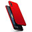 Funda Dura Plastico Rigida Carcasa Fino Arenisca Q01 para Huawei Honor Magic 2 Rojo