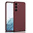 Funda Dura Plastico Rigida Carcasa Mate AC1 para Samsung Galaxy S21 5G Rojo