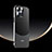 Funda Dura Plastico Rigida Carcasa Mate AT5 para Apple iPhone 14 Pro Max Negro
