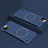 Funda Dura Plastico Rigida Carcasa Mate con Mag-Safe Magnetic P01 para Apple iPhone 14 Plus Azul