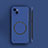 Funda Dura Plastico Rigida Carcasa Mate con Mag-Safe Magnetic para Apple iPhone 14 Plus Azul