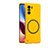 Funda Dura Plastico Rigida Carcasa Mate con Mag-Safe Magnetic para Xiaomi Mi 11X 5G Amarillo