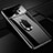 Funda Dura Plastico Rigida Carcasa Mate con Magnetico Anillo de dedo Soporte A01 para Samsung Galaxy S9 Negro