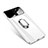Funda Dura Plastico Rigida Carcasa Mate con Magnetico Anillo de dedo Soporte A01 para Samsung Galaxy S9 Plus Blanco