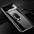 Funda Dura Plastico Rigida Carcasa Mate con Magnetico Anillo de dedo Soporte A02 para Samsung Galaxy S10 Negro