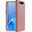 Funda Dura Plastico Rigida Carcasa Mate Frontal y Trasera 360 Grados C01 para Samsung Galaxy A80 Oro Rosa