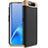 Funda Dura Plastico Rigida Carcasa Mate Frontal y Trasera 360 Grados C01 para Samsung Galaxy A80 Oro y Negro
