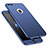 Funda Dura Plastico Rigida Carcasa Mate Frontal y Trasera 360 Grados M01 para Apple iPhone 8 Plus Azul