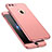 Funda Dura Plastico Rigida Carcasa Mate Frontal y Trasera 360 Grados M01 para Apple iPhone 8 Plus Oro Rosa