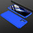 Funda Dura Plastico Rigida Carcasa Mate Frontal y Trasera 360 Grados M01 para Samsung Galaxy M31s Azul