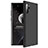 Funda Dura Plastico Rigida Carcasa Mate Frontal y Trasera 360 Grados M01 para Samsung Galaxy Note 10 Plus 5G Negro