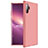 Funda Dura Plastico Rigida Carcasa Mate Frontal y Trasera 360 Grados M01 para Samsung Galaxy Note 10 Plus Oro Rosa