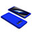 Funda Dura Plastico Rigida Carcasa Mate Frontal y Trasera 360 Grados M01 para Samsung Galaxy S8 Plus Azul