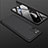 Funda Dura Plastico Rigida Carcasa Mate Frontal y Trasera 360 Grados M01 para Xiaomi Poco M3 Negro
