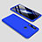 Funda Dura Plastico Rigida Carcasa Mate Frontal y Trasera 360 Grados M01 para Xiaomi Redmi Note 8 Azul
