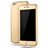 Funda Dura Plastico Rigida Carcasa Mate Frontal y Trasera 360 Grados M02 para Apple iPhone 6S Plus Oro