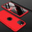 Funda Dura Plastico Rigida Carcasa Mate Frontal y Trasera 360 Grados P01 para Apple iPhone 11 Pro Max Rojo