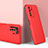 Funda Dura Plastico Rigida Carcasa Mate Frontal y Trasera 360 Grados P01 para Huawei Nova 7 SE 5G Rojo