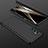 Funda Dura Plastico Rigida Carcasa Mate Frontal y Trasera 360 Grados P01 para Samsung Galaxy M13 4G Negro